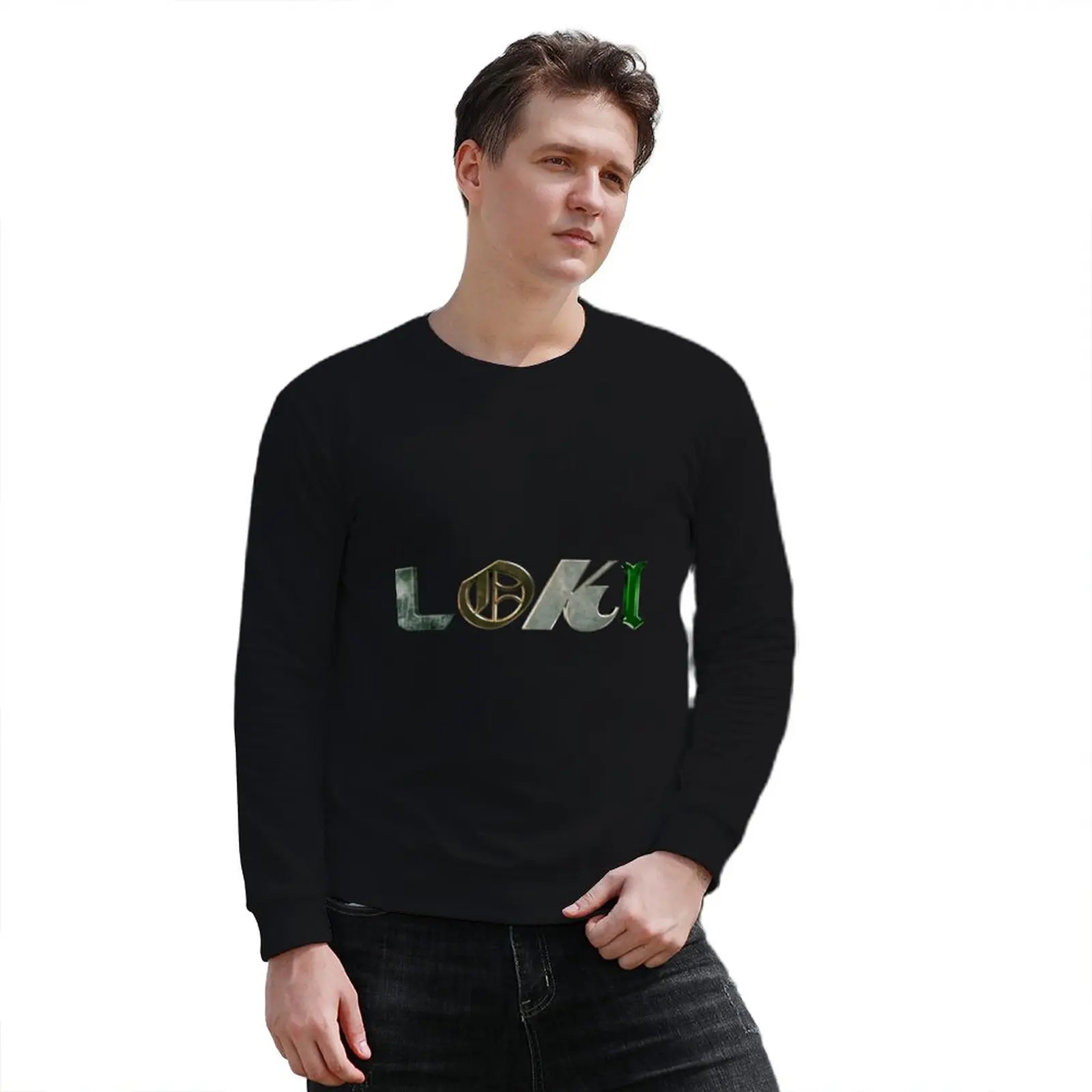 Новая мужская толстовка Loki, мужская одежда, комплект спортивной рубашки, блузка, мужская толстовка Изображение 3