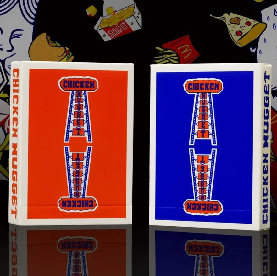 Колода волшебных обычных игральных карт Chicken Nugget Edition, стандартный фокус для покера Изображение 1