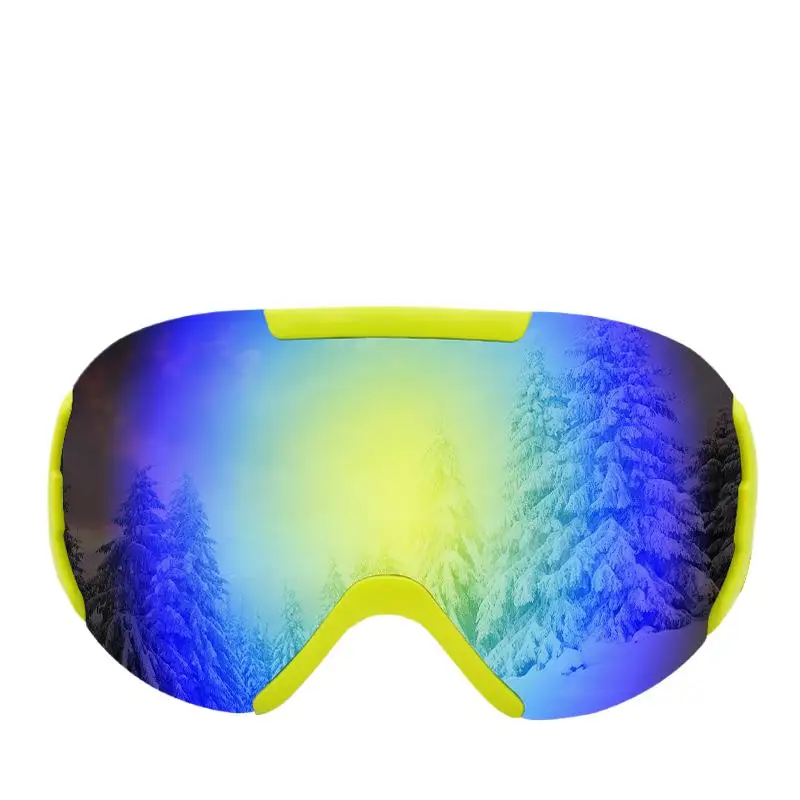 Лыжные очки Oculos Ski Двухслойные Противотуманные Сферические Лыжные Очки С большим обзором, Очки для альпинизма очки для сноуборда Изображение 4