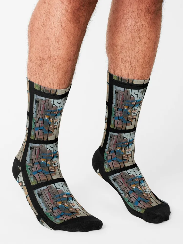 Винтажные мужские носки Crosby Stills И Nash для женщин, классические носки с рисунком в стиле ретро, термоноски для мужчин, обогревающий носок Изображение 2
