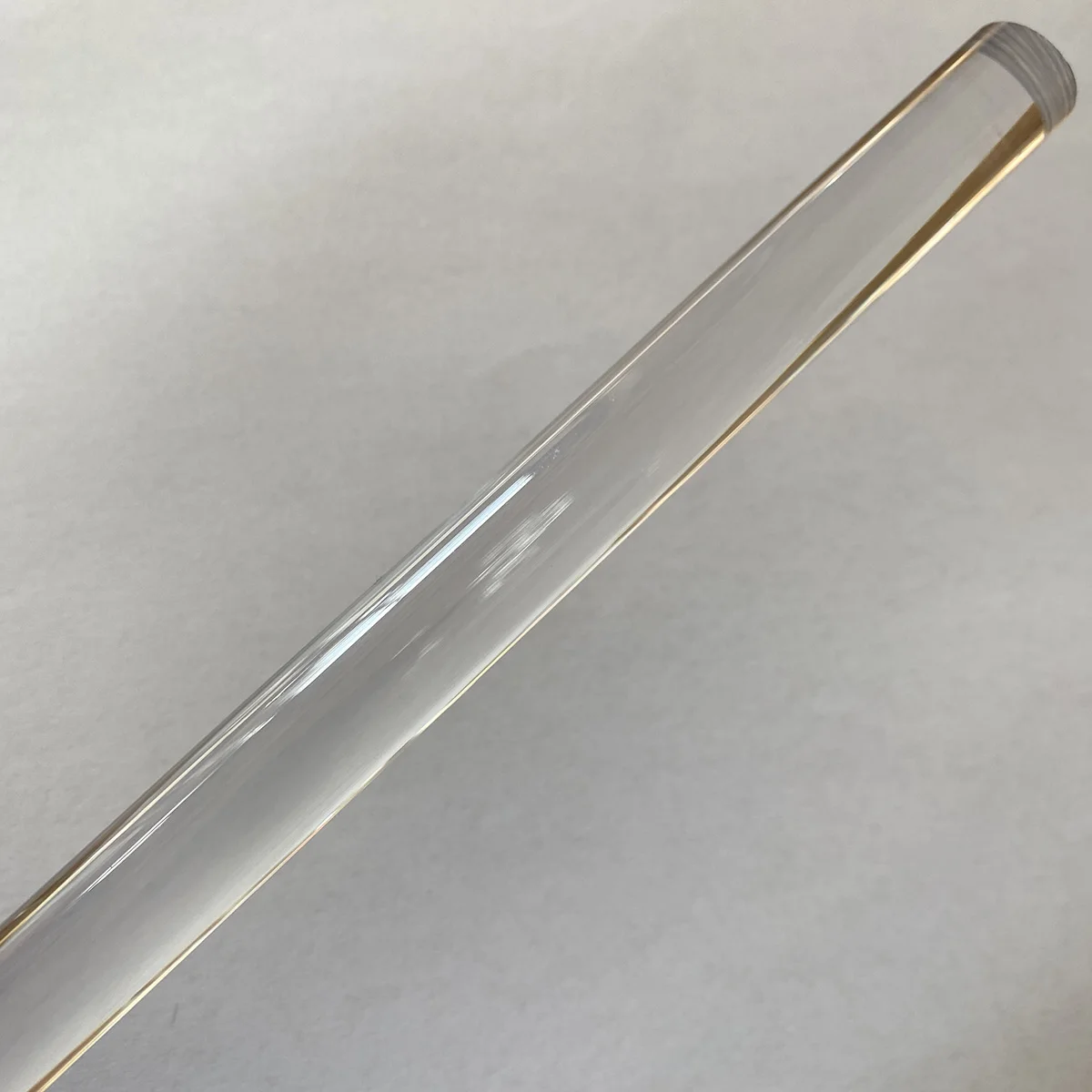 Поликарбонат Lexan Clear Прозрачный стержень для наконечника бильярдного кия - od15 мм x 198 мм Изображение 2