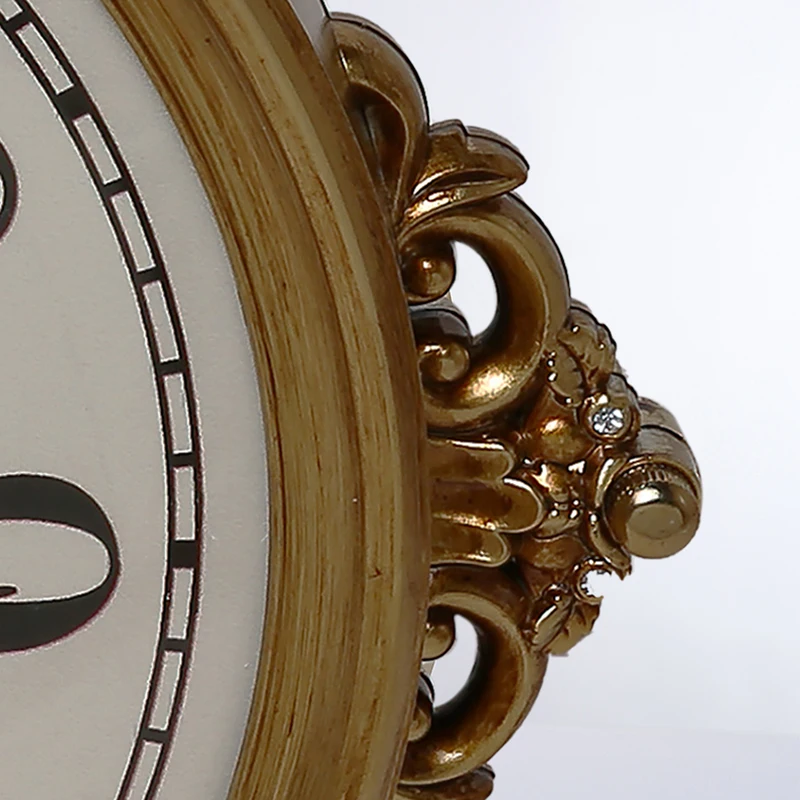 Роскошные настенные часы в скандинавском дизайне, ретро Цифровые часы для гостиной, золотой домашний декор Relojes Минималистский декор Изображение 4