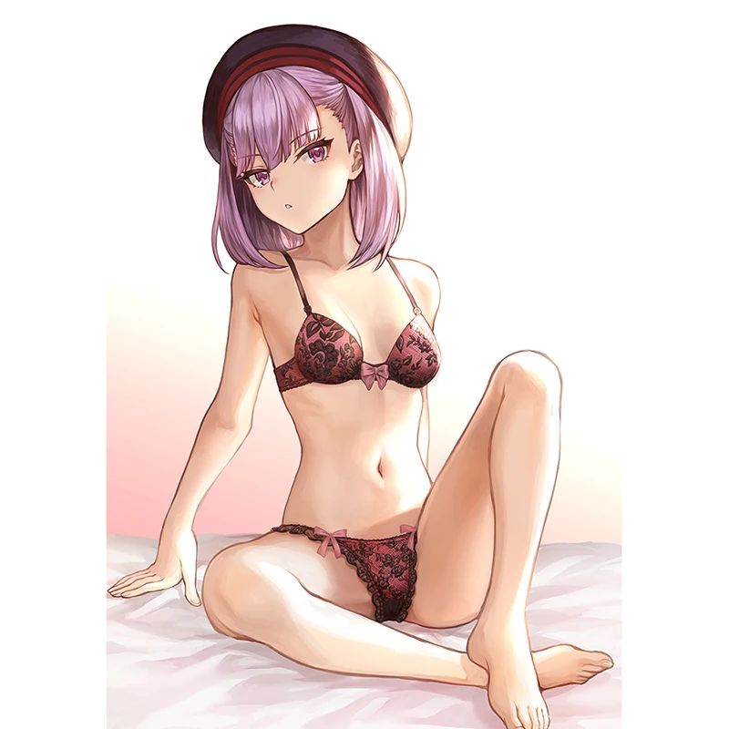 Три скорости QDD6 Fate / Grand Order, плакат с сексуальным нижним бельем аниме-девушки, самоклеящийся для украшения комнаты Изображение 4