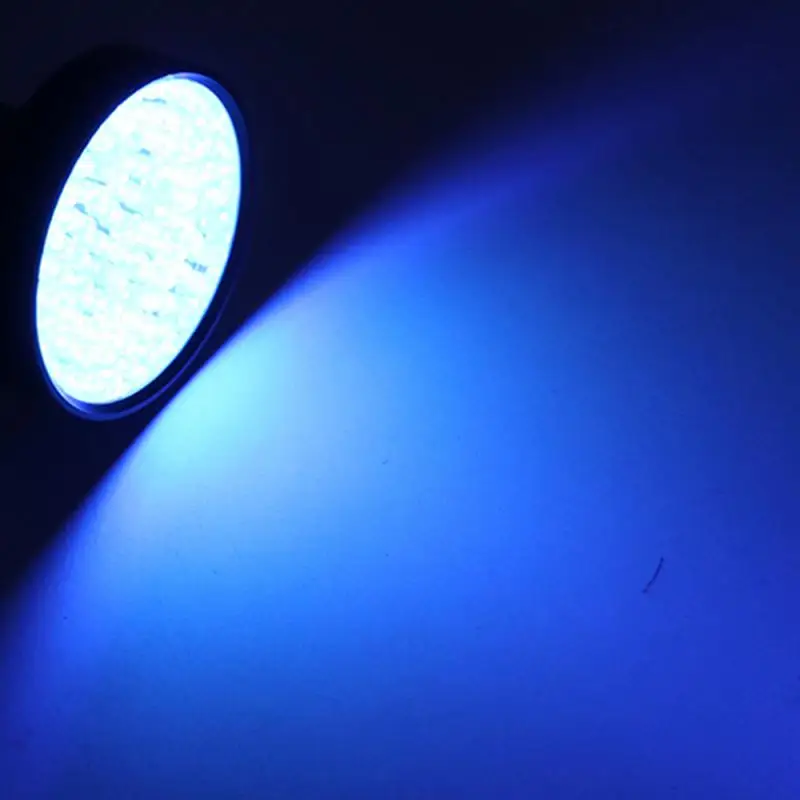 УФ-Фонарик 21/51/100 LED UV Light 395nm УФ-Фонарики Ультрафиолетовый Факел Детектор Черного Света Для Сухих Пятен Мочи Домашних Животных Ошибка Изображение 1