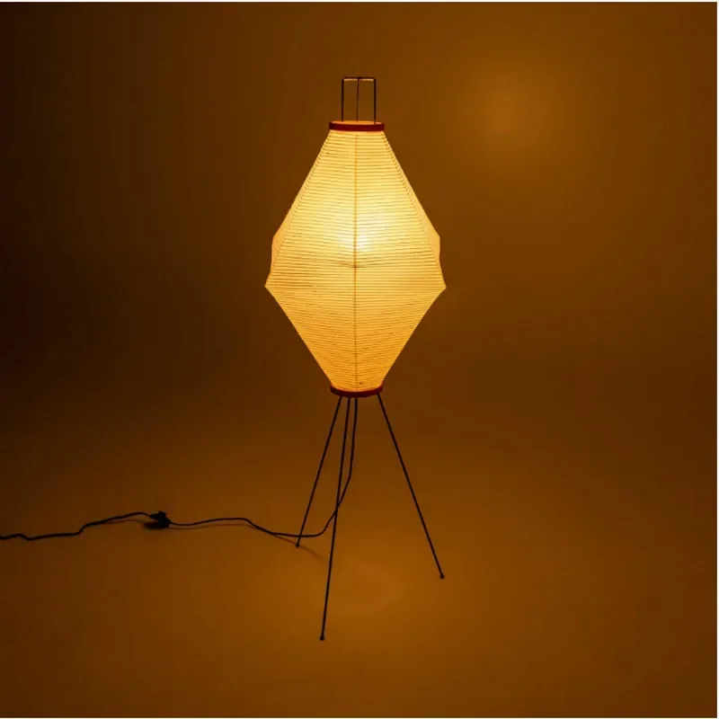 Японский дизайн торшеров Akari noguchi бумажная лампа светодиодная минималистичная для гостиной Чайный домик Украшение кабинета эстетичный свет Изображение 1