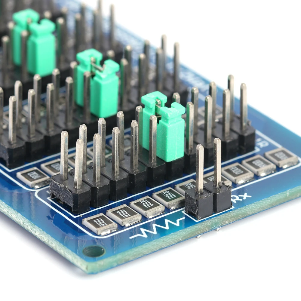 Программируемая плата резистора 7/8 декады 1R-9999999R С точностью шага 0,1 R Модуль сопротивления SMD мощностью 1/2 Вт Изображение 2