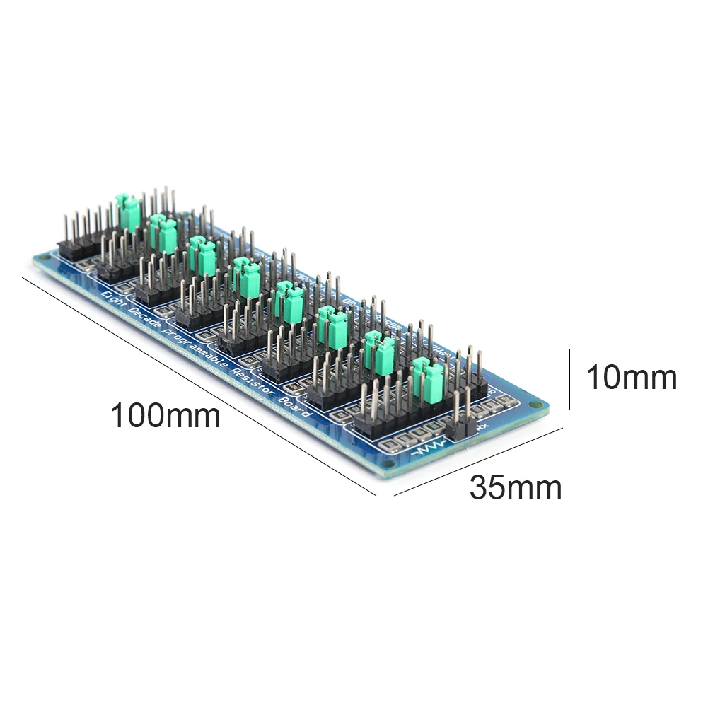 Программируемая плата резистора 7/8 декады 1R-9999999R С точностью шага 0,1 R Модуль сопротивления SMD мощностью 1/2 Вт Изображение 5