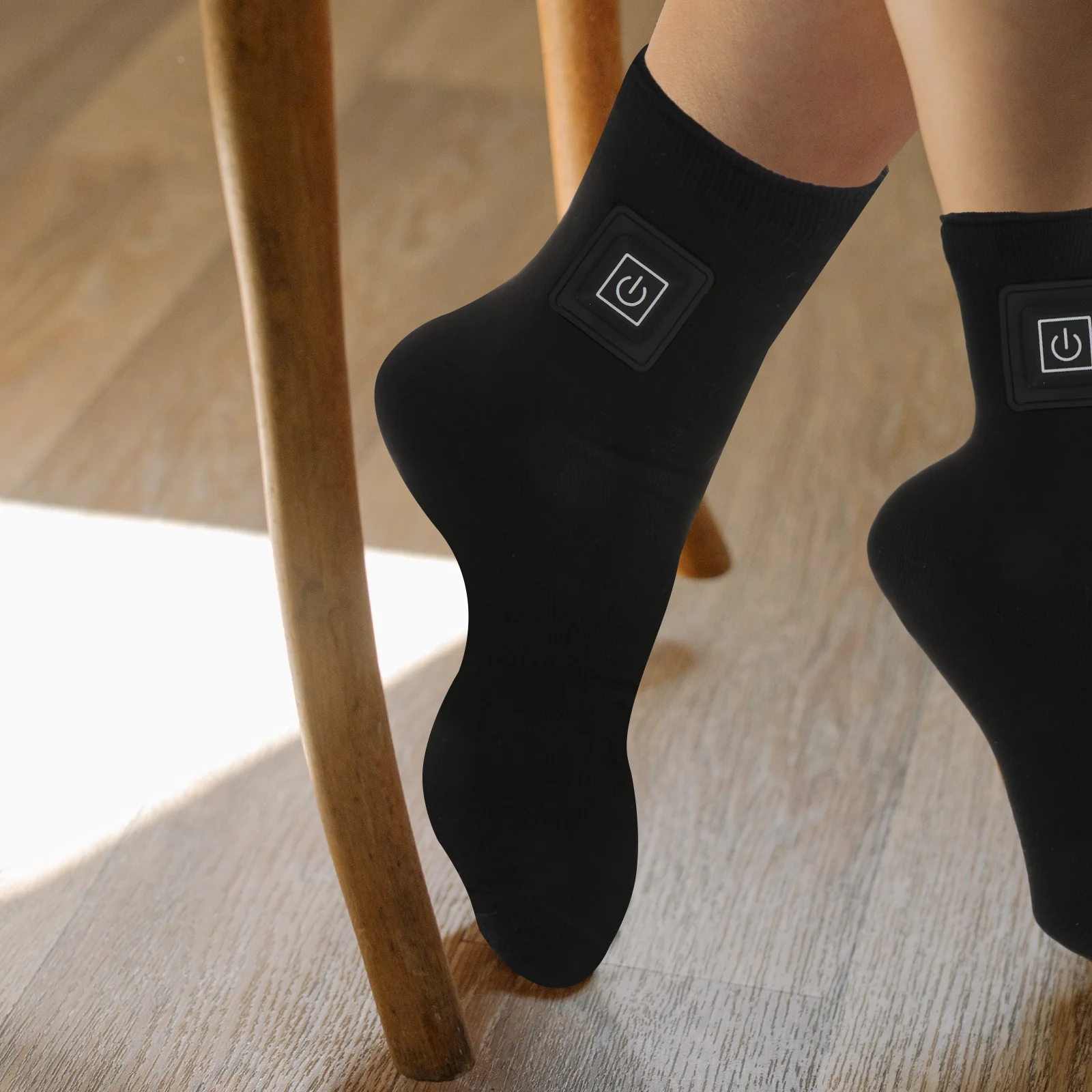 1 пара носков с интеллектуальным подогревом, стильные теплые носки, зимние носки (нет) Изображение 5