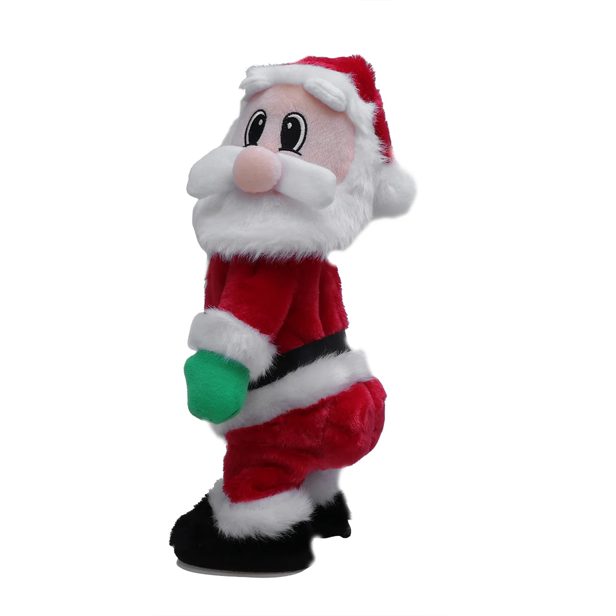 Рождественская игрушка Санта Клаус, электрические игрушки для вечеринки, Забавный тверкинг, скрученные бедра Изображение 2