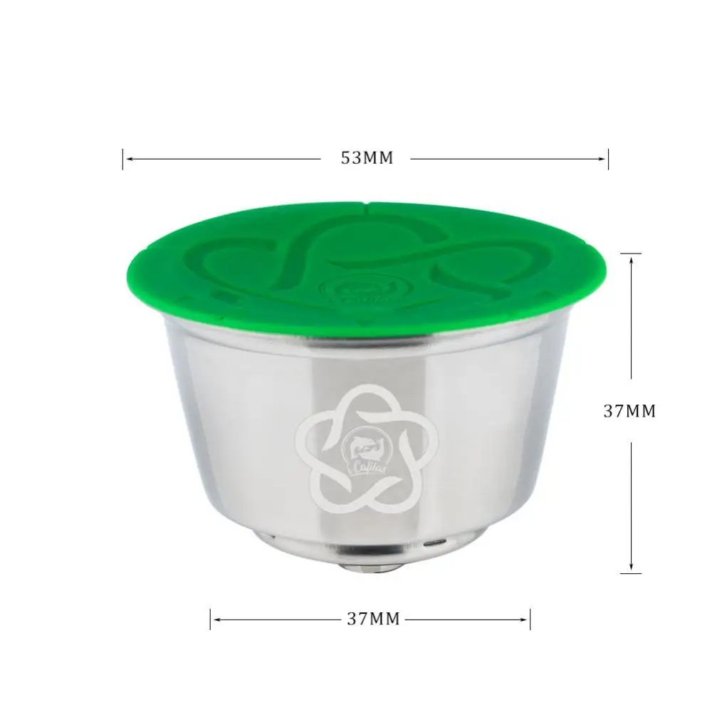Piccolo Xs Устойчивая, экологичная, простая в использовании, с богатым вкусом, Многоразовая капсула для приготовления кофе для Dolce Gusto Изображение 2