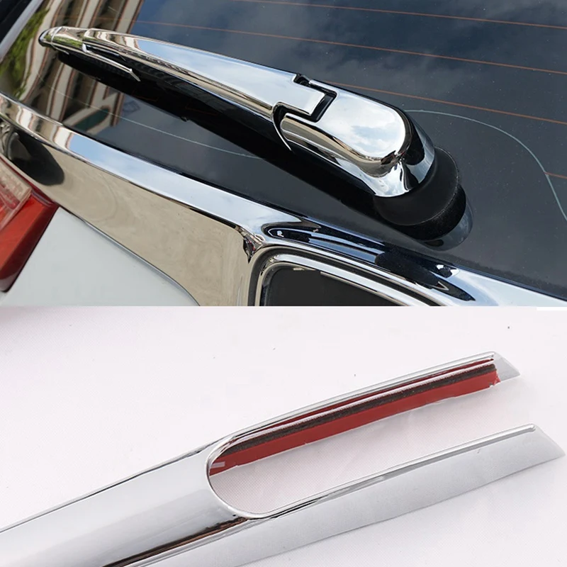 Накладка фонаря стеклоочистителя заднего стекла на крыше автомобиля для Honda CRV CR-V 2017-2021 Аксессуары для декора из углеродного волокна ABS Изображение 4