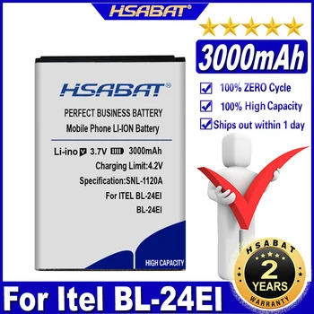 Аккумулятор HSABAT BL-24EI 3000mAh для Аккумуляторов мобильных телефонов Itel BL-24EI 1