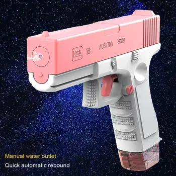 Идеальное летнее развлечение: Порадуйте своих детей нашей удивительной игрушкой-водяным пистолетом для игр в воде на открытом воздухе. Испытайте бесконечную радость с 2