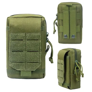 Военная поясная сумка Molle, тактическая сумка Molle, мужские походные EDC инструменты, охотничий компактный жилет, кошелек, чехол для мобильного телефона