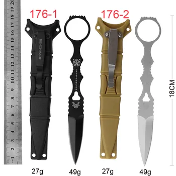 Новый BM176 D2 прямой нож с фиксированным лезвием, складные карманные EDC походные ножи для выживания, Рождественский подарок 1
