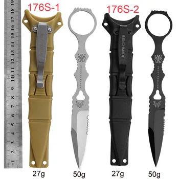 Новый BM176 D2 прямой нож с фиксированным лезвием, складные карманные EDC походные ножи для выживания, Рождественский подарок 2