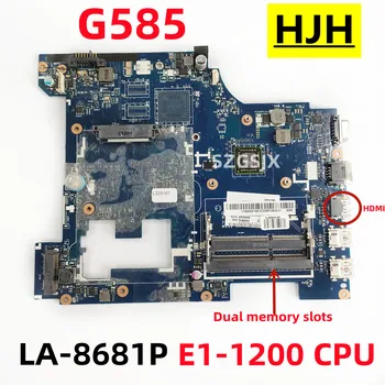 Для материнской платы ноутбука Lenovo IDEAPAD G585 QAWGE-LA-8681P процессор AMD E1-1200 DDR3: 90001087 Протестирован на 100% 1