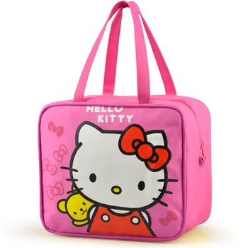 Sanrio Hello Kitty изолированная сумка для ланча cute Melody утолщенная водонепроницаемая сумка для ланча мультяшная детская сумка изолированная сумка 2
