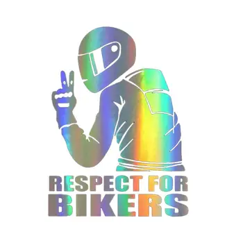 мотоциклетные Забавные Автомобильные Наклейки Respect Biker Sticker Для BRutale 675 800/RR DRagsteR F3 675 F3 800 НАЗАД RC AMG 2