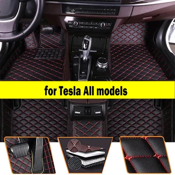 Автомобильные коврики на заказ для Tesla Все модели 3 Model S MODEL X аксессуары для укладки автомобилей 1