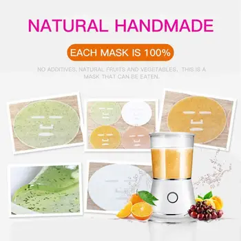 Мини-производитель фруктовых масок для лица с натуральным коллагеном, автоматическая машина для масок для лица, инструменты для ухода за кожей, косметические устройства домашнего использования 2