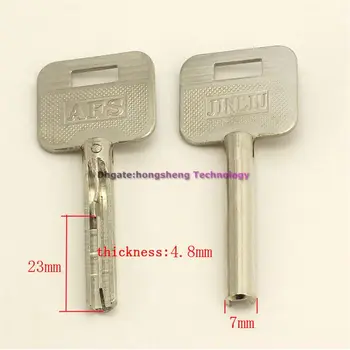 ZQ896 Короткая заготовка для ключей AFS, гражданские слесарные инструменты, заготовка для ключей, вертикальный станок для резки ключей, эмбрион B009 1