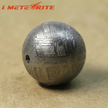 Бусина из железного метеорита, 100% настоящий оригинальный шведский Метеорит Muonionalusta, Космическая энергия, Подарок из камня на счастье и здоровье 2