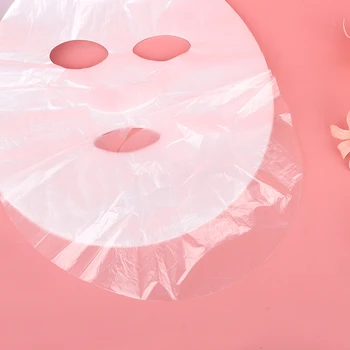 Пластиковая пленка для сохранения свежести лица Пленка для продвижения продукции салона красоты Впитывающая маска Ультратонкая бумага для ухода за кожей 100/200 шт. / пакет 1