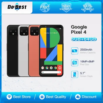 Оригинальная разблокировка мобильного телефона Google Pixel 4 5,7 
