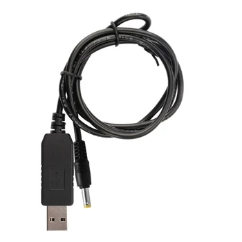 USB-адаптер питания 9 В/12 В, повышающий кабель для зарядных устройств с функцией отключения линии питания USB 2