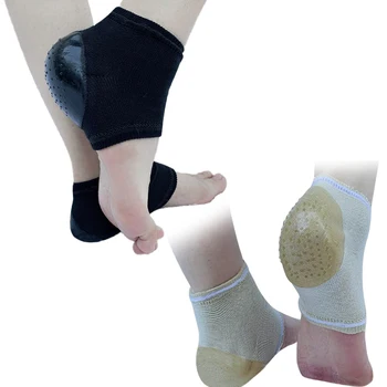 1 Пара массажных носков для защиты пятки от трещин, чехол для пятки, чехол для пятки, Дышащая защита для ног от трещин 1