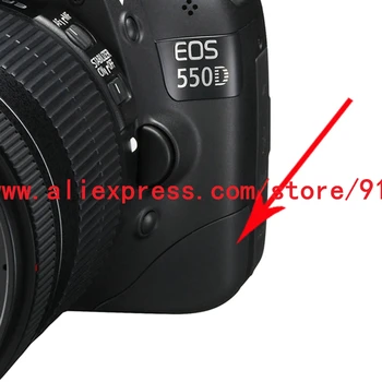 НОВАЯ Деталь Для Ремонта Цифровой Камеры Canon EOS 550D Rebel T2i Kiss X4 С Резиновой Обшивкой В Правом Нижнем Углу Спереди 2