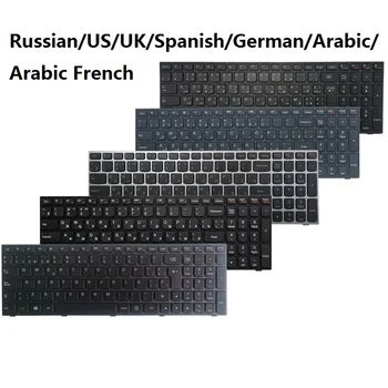 Русский/США/Великобритания/Испанский/Немецкий/арабский/арабско-французский клавиатура для ноутбука lenovo E50-70 E50-80 E51-80 B51 B51-30 B51-35 B51-80 1