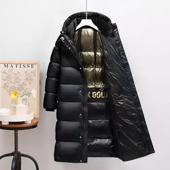 Зимние мужские женские Модные куртки MCS на гусином пуху, теплый комбинезон, Короткое плотное хлебное пальто лучшая цена - Влажный воск < www.apelsin5.ru 11