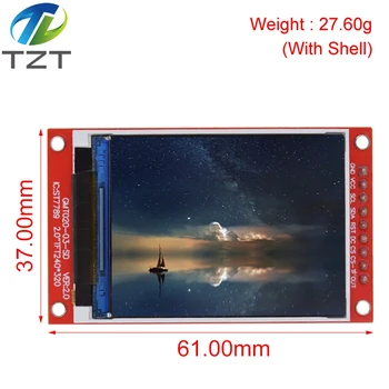 2,0-дюймовый TFT-Дисплей Drive IC ST7789V 240x320 Матричный SPI-Интерфейс для Полноцветного ЖК-дисплея Arduio С SD-картой 2