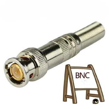 5 шт. разъем BNC без пайки для системы видеонаблюдения 2