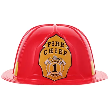 Аксессуар для костюма пожарного для взрослых, шляпа пожарного для косплея, пластиковая защитная роль, реквизит из ПВХ 1