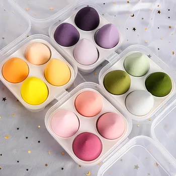 Набор Beauty Eggs из 4ШТ, без пятен, более гигиеничный, предотвращает накопление бактерий, Создает безупречный макияж, футляр Beauty Egg Case лучшая цена - Красота и здоровье < www.apelsin5.ru 11