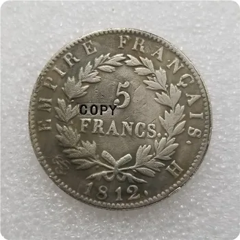 1812 ФРАНЦИЯ 5 франков Копия монеты памятные монеты-копии монет медали монеты предметы коллекционирования 2