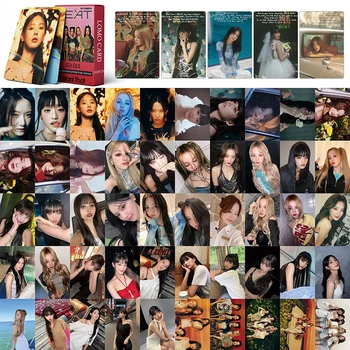 55 шт./компл. Альбом Kpop GIDLE 4th ANNIVERSARY Lomo Cards (G) I-DLE Girls I Burn Фотокарточка Minnie Открытка Фанатам Подарок 2