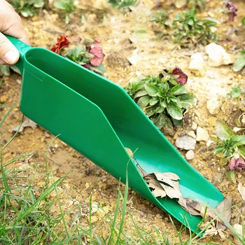 Совок для садового желоба с небольшой ручкой для инструмента для очистки канавы, мансардных окон, садовой канализации от дождя 2