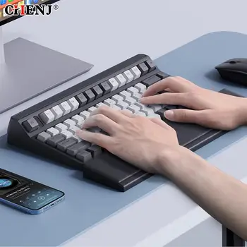 Клавиатура для запястий Эргономичная Мягкая подставка из пены с эффектом памяти, настольный ящик для хранения, облегчающий набор текста, обезболивающий для офиса, домашний коврик 1