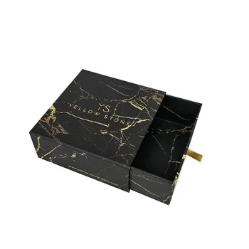 Роскошный логотип из золотой фольги с тиснением, Мраморный картонный ящик, коробка для упаковки ювелирных изделий, браслет, подарочные коробки с лентой 1