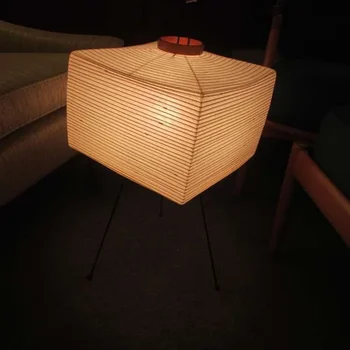 Японский дизайн торшеров Akari noguchi бумажная лампа светодиодная минималистичная для гостиной Чайный домик Украшение кабинета эстетичный свет 1