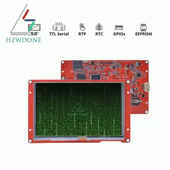 NX8048P050-011R/NX8048P050-011C – сенсорный дисплей HMI серии Nextion Intelligent 5.0” 1