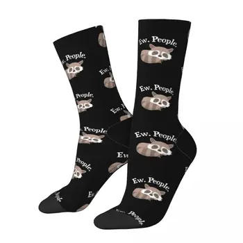Носки raccoon ew people, забавные носки, новогодние носки, носки для мальчиков, женские 2