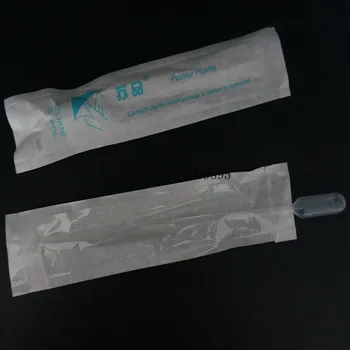 100шт 1 мл 2 мл 3 мл 3 мл-литровые стерильные пипетки для переноса пластиковая пастеровская пипетка-капельница с независимой бумажно-пластиковой упаковкой 1