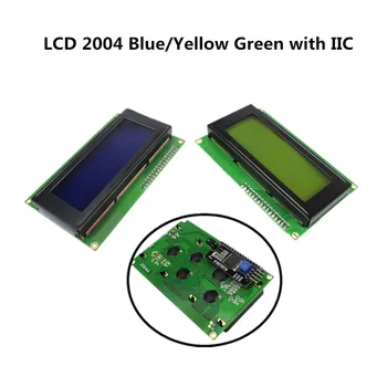 LCD2004 I2C 2004 20x4 2004A Синий/Зеленый Экран SPLC780D AIP31066 Символьный ЖК-модуль Адаптера последовательного интерфейса IIC 1