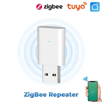 Tuya ZigBee Ретранслятор Сигнала USB Усилитель Сигнала Удлинитель ZigBee Gateway Устройства Умного Дома Интеллектуальная Автоматизация Для Умной Жизни New 1