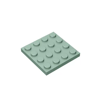 Строительные блоки, совместимые с LEGO 3031 Пластина 4 x 4 Технические аксессуары MOC Детали Сборочный набор Кирпичи Сделай сам 1